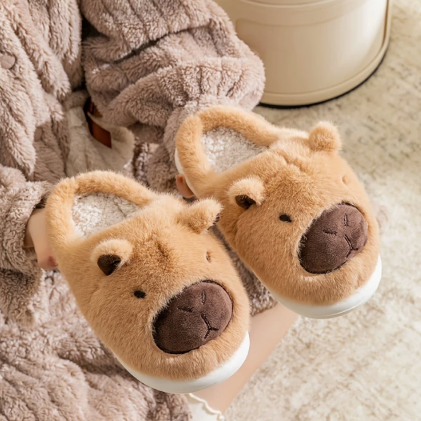 PANTUFLA ZAPATO DESCANSO MADRE O HIJO SUELA CONFORTABLE TENDENCIA 7576 - 1