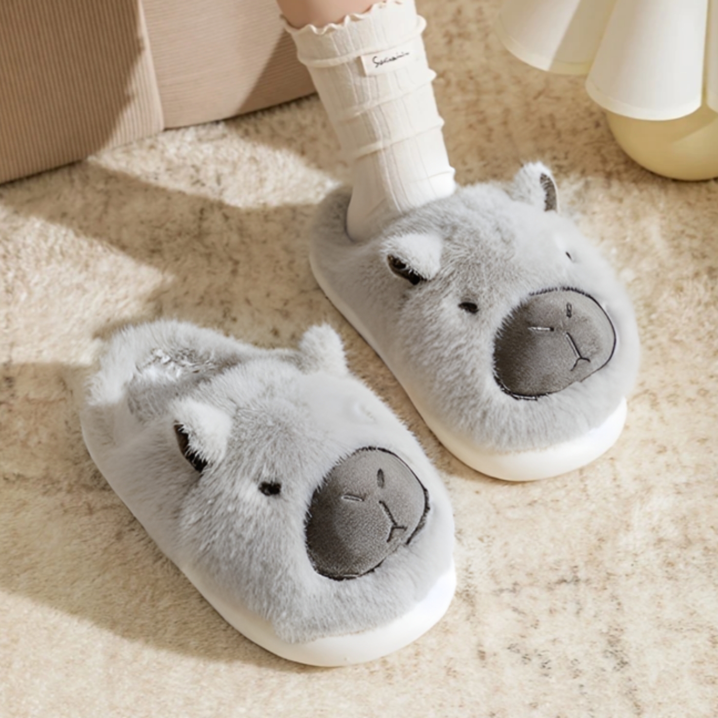 PANTUFLA ZAPATO DESCANSO MADRE O HIJO SUELA CONFORTABLE TENDENCIA 7576 - 3
