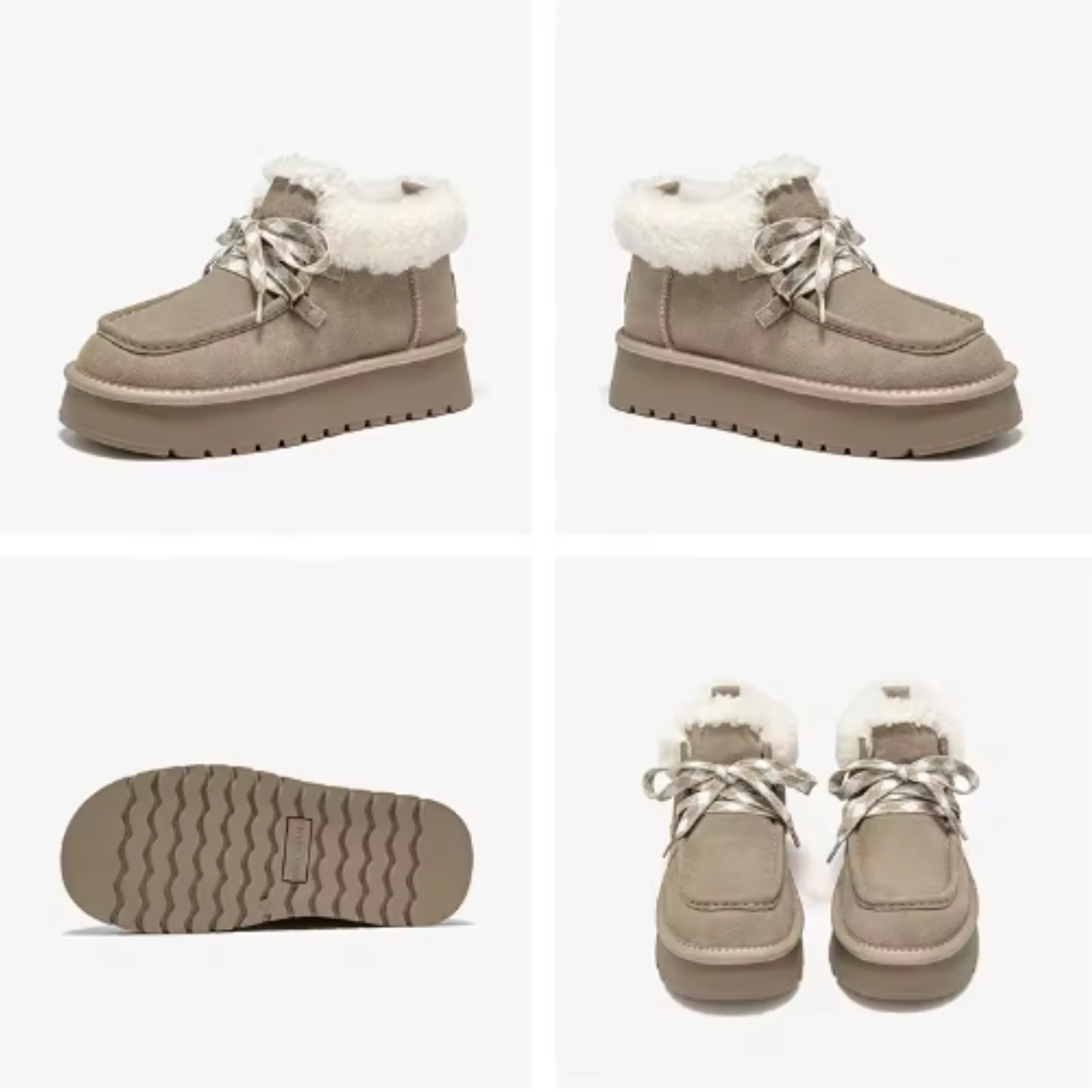 BOTAS INVIERNO MUJER ANTIDESLIZANTES Y ACOLCHADAS 24326 - 3