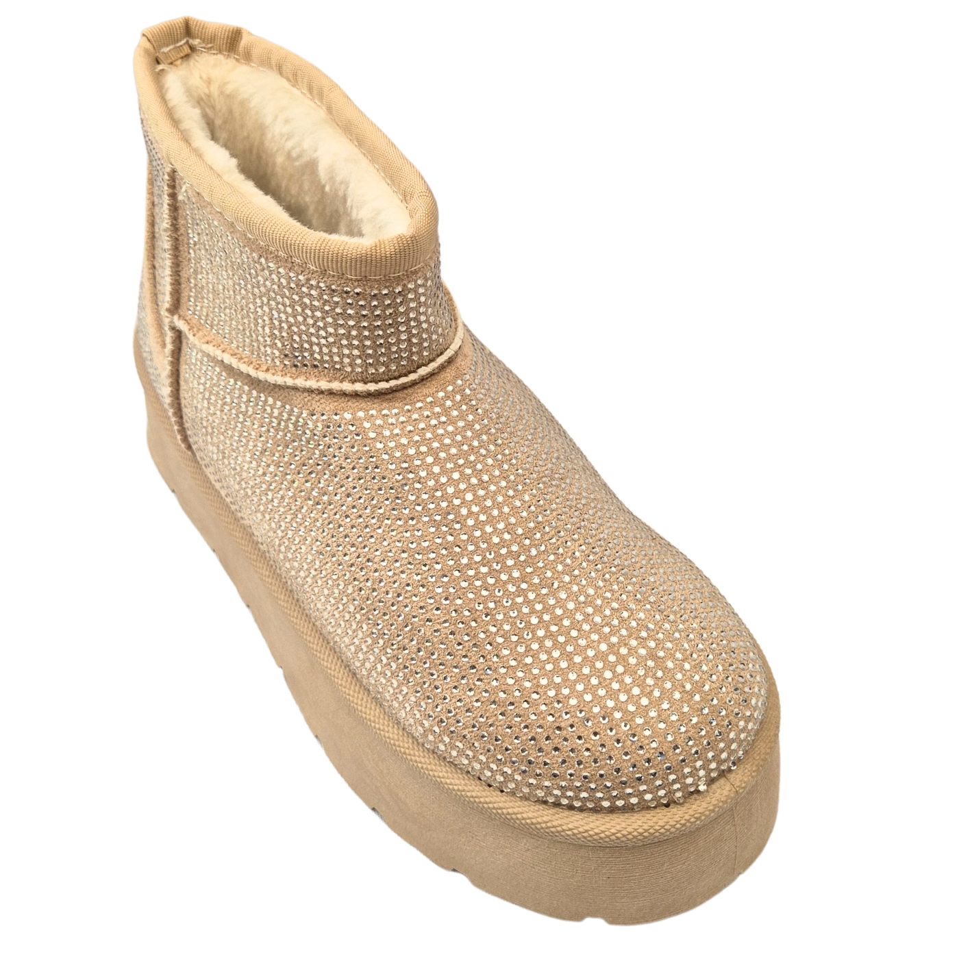 BOTAS MUJER TERMICAS URBANAS BRILLOS FORRO INTERIOR CHIPORRO 2491 - 2