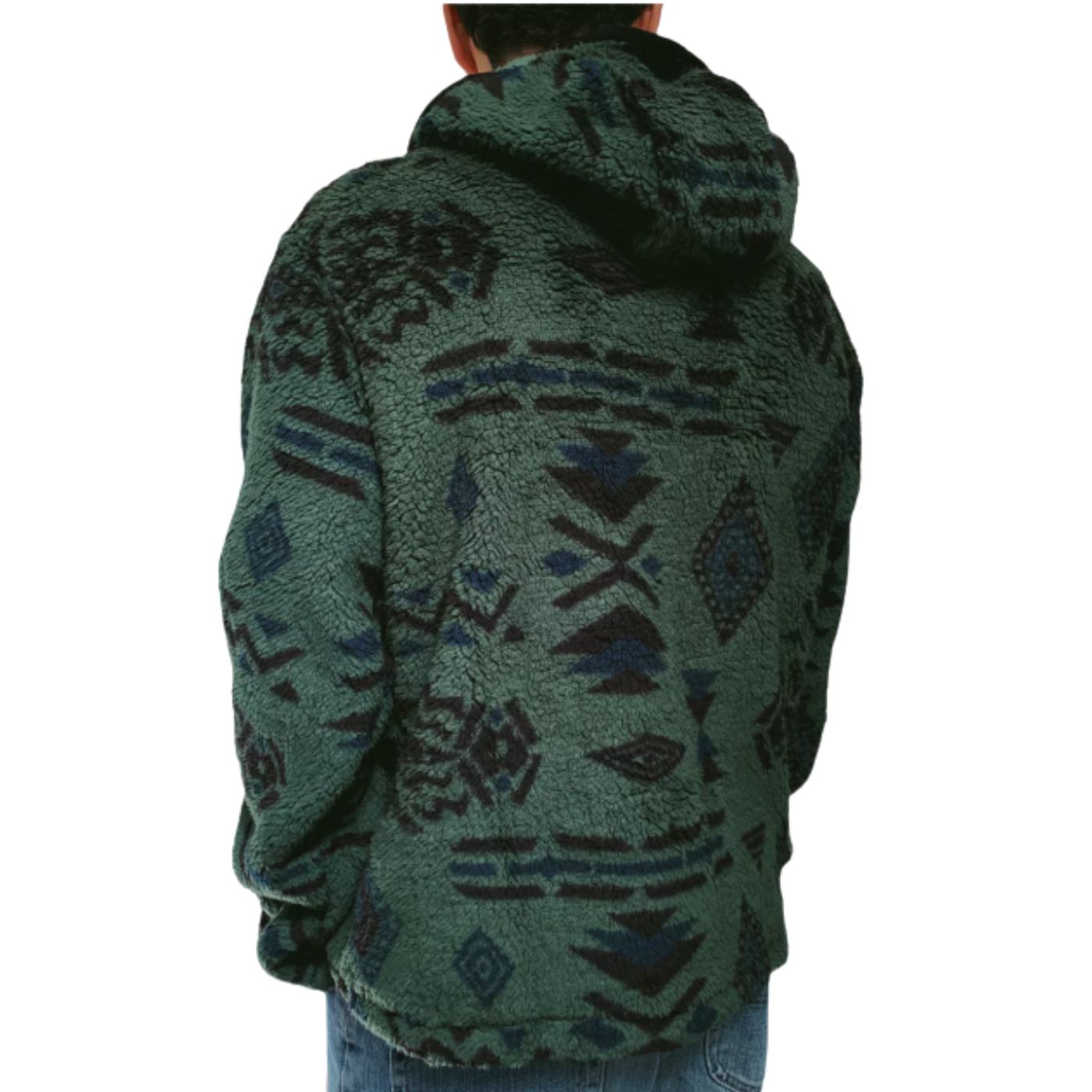 POLERÓN ÉTNICO HOMBRE INVIERNO INTERIOR CHIPORRO CIERRE 6100 - 3