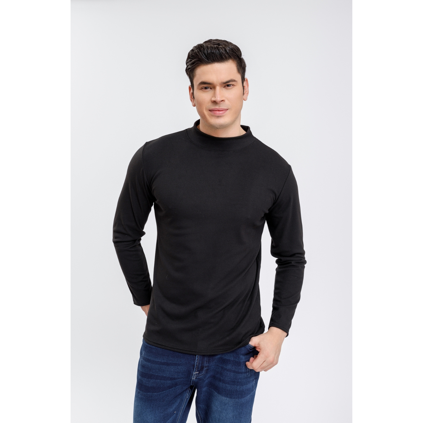 POLERA BEATLE HOMBRE TÉRMICA FRISADA MANGA LARGA INVIERNO 2041 - 1