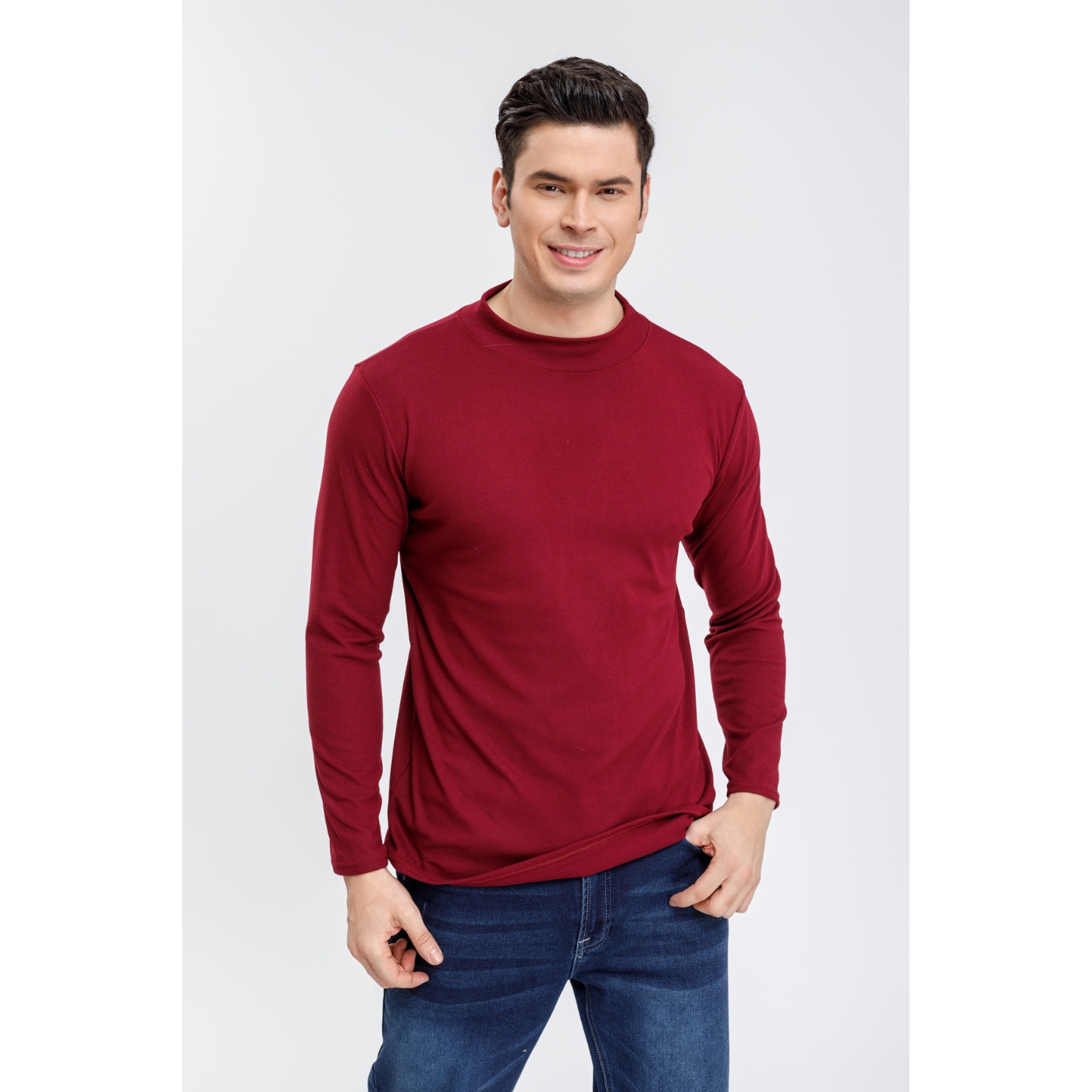 POLERA BEATLE HOMBRE TÉRMICA FRISADA MANGA LARGA INVIERNO 2041 - 1