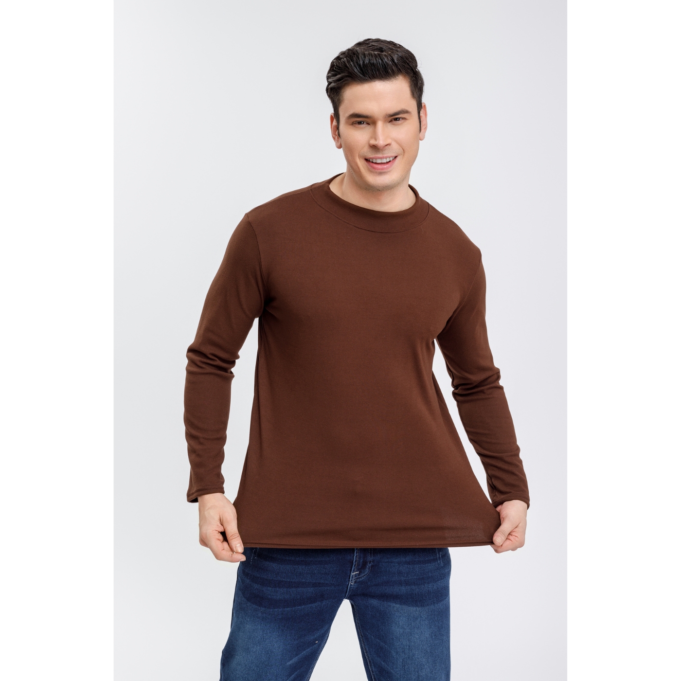 POLERA BEATLE HOMBRE TÉRMICA FRISADA MANGA LARGA INVIERNO 2041 - 1