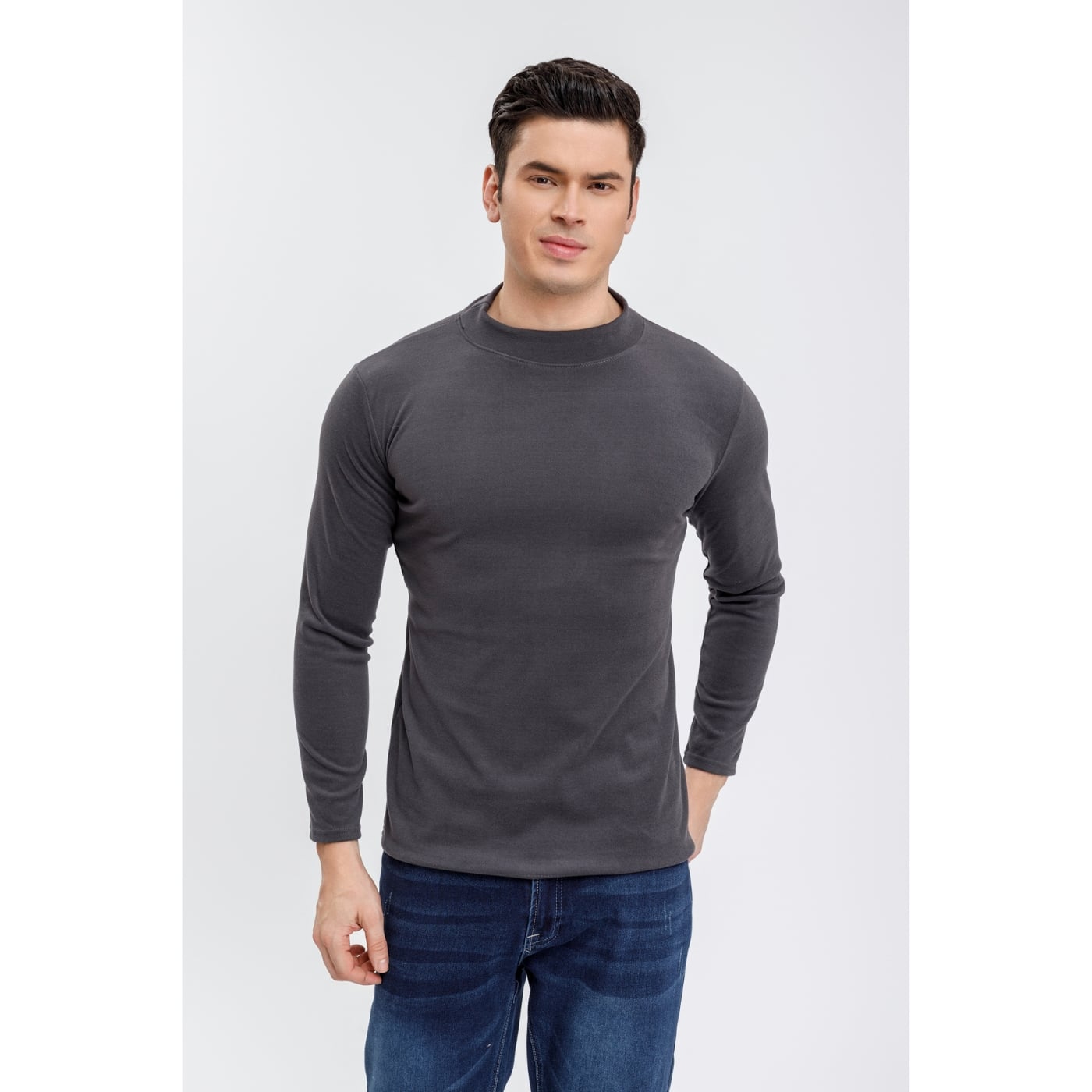 POLERA BEATLE HOMBRE TÉRMICA FRISADA MANGA LARGA INVIERNO 2041 - 1
