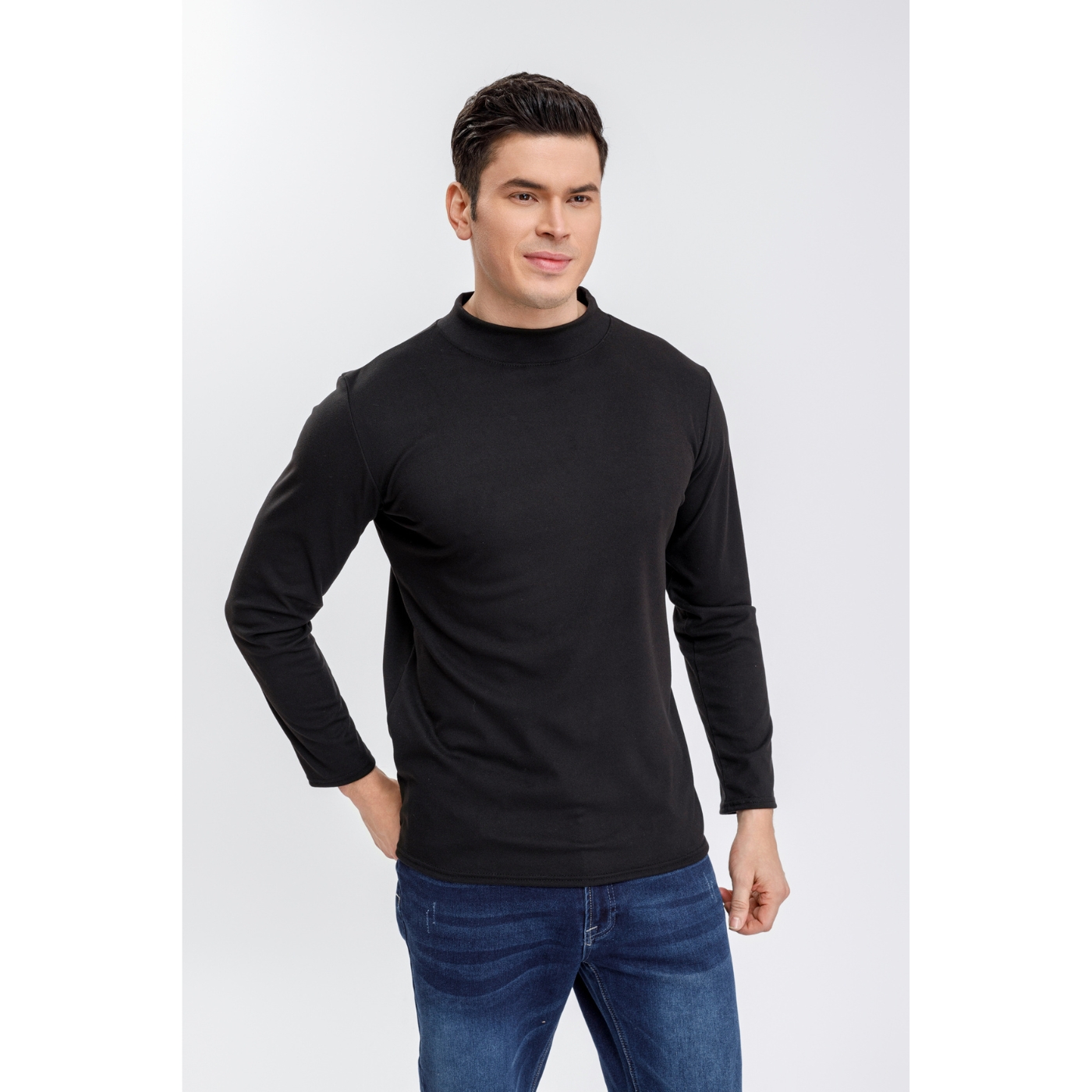 POLERA BEATLE HOMBRE TÉRMICA FRISADA MANGA LARGA INVIERNO 2041 - 2