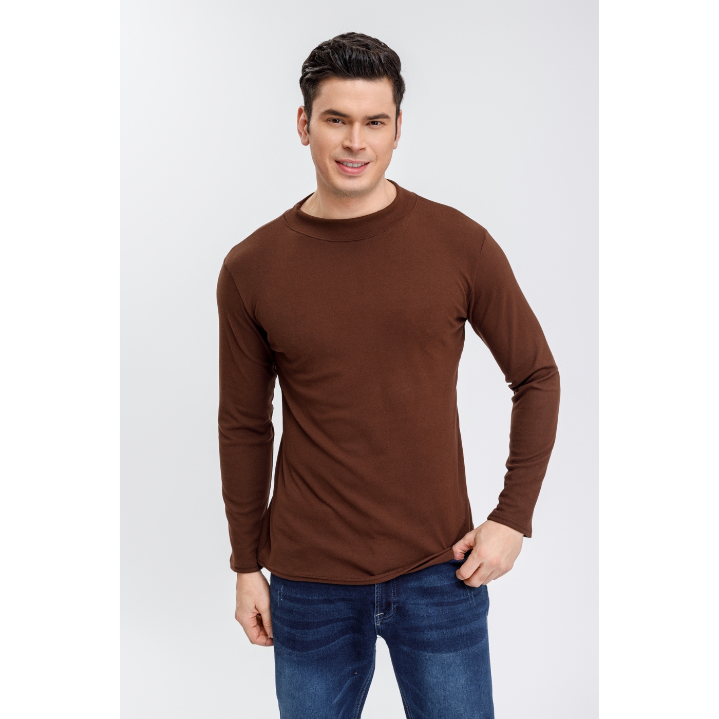 POLERA BEATLE HOMBRE TÉRMICA FRISADA MANGA LARGA INVIERNO 2041 - 2