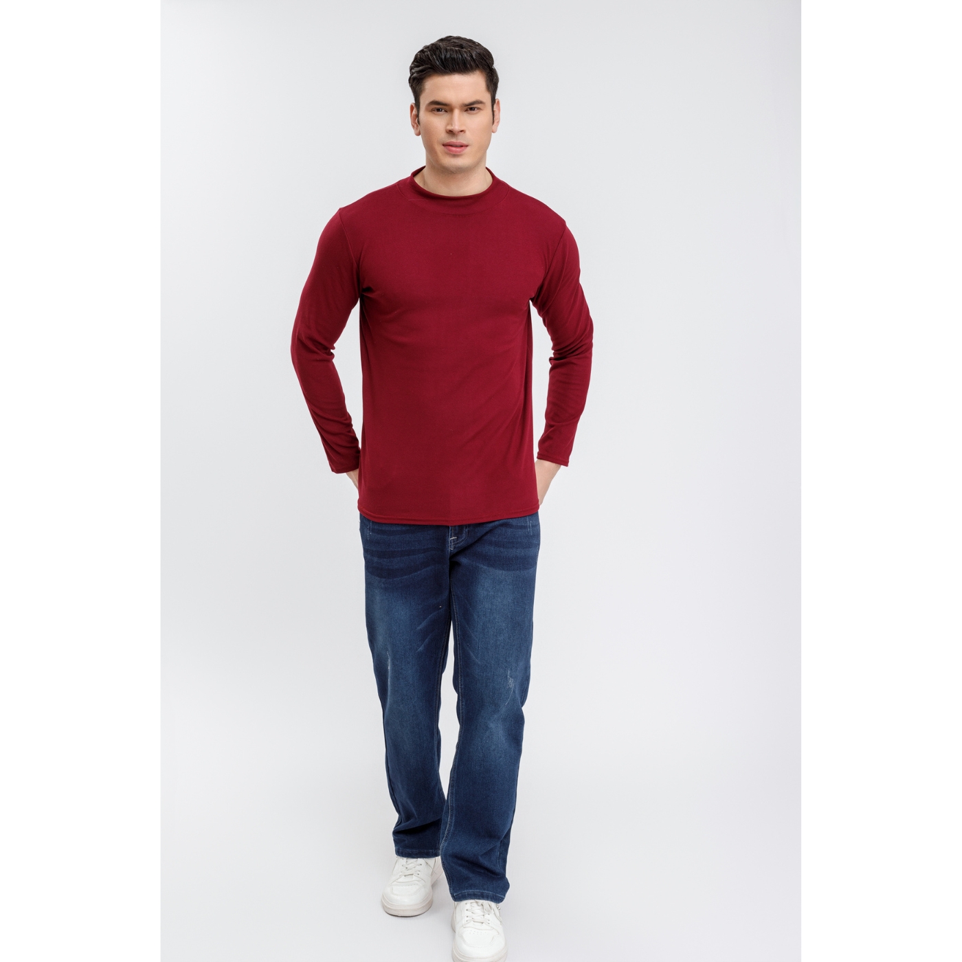POLERA BEATLE HOMBRE TÉRMICA FRISADA MANGA LARGA INVIERNO 2041 - 3