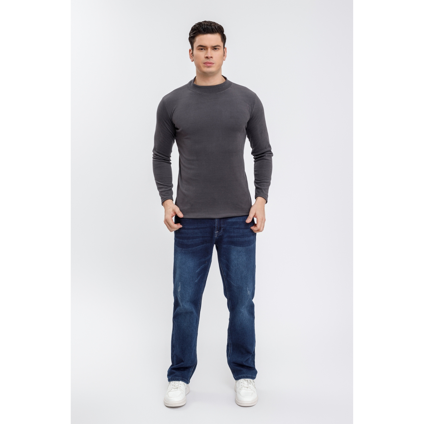 POLERA BEATLE HOMBRE TÉRMICA FRISADA MANGA LARGA INVIERNO 2041 - 3