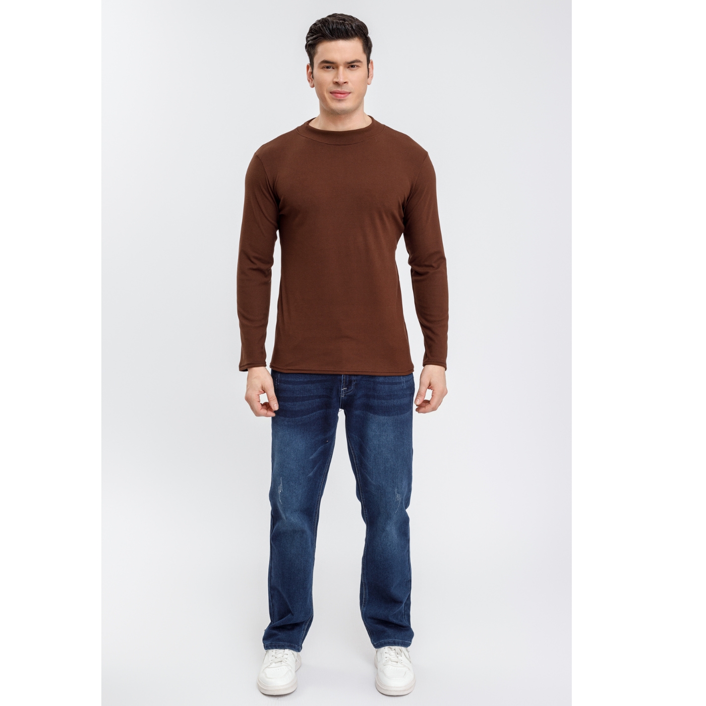 POLERA BEATLE HOMBRE TÉRMICA FRISADA MANGA LARGA INVIERNO 2041 - 4