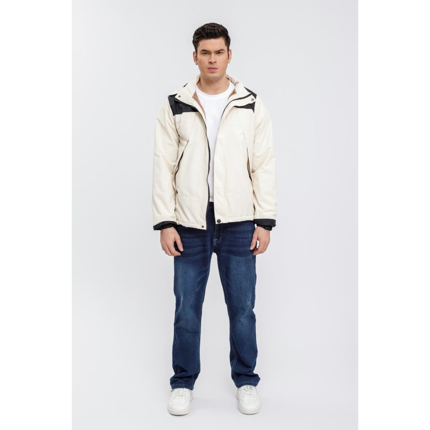 CHAQUETA HOMBRE IMPERMEABLE FORRO INTERIOR PIEL CAPUCHA 0001 - 4