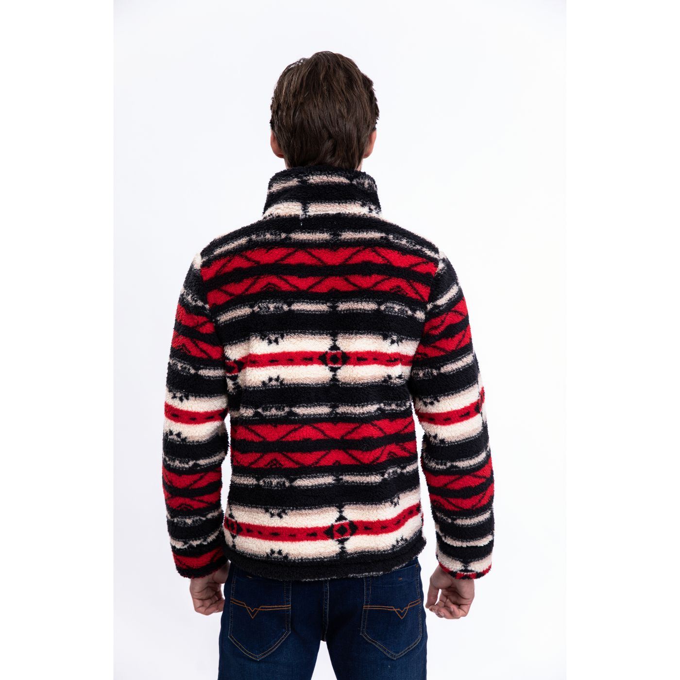 POLERÓN PELUDO ÉTNICO OTOÑO INVIERNO CHAQUETA HOMBRE 6076 - 3