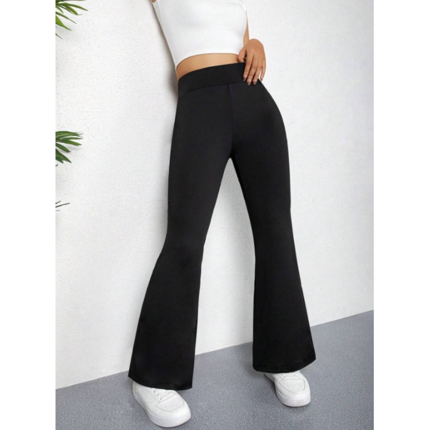 CALZA DELGADA YOGA FLARE MUJER TIRO ALTO 7015 - 2