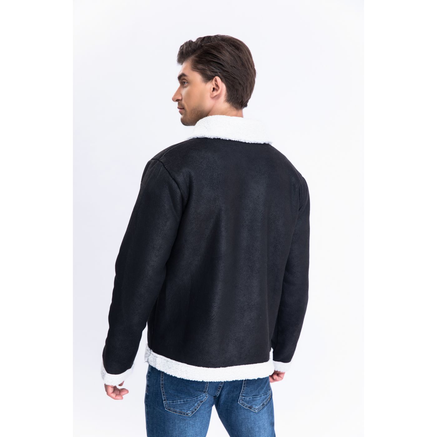 CHAQUETA AVIADORA HOMBRE CIERRE CHIPORRO TENDENCIA 7554 - 4