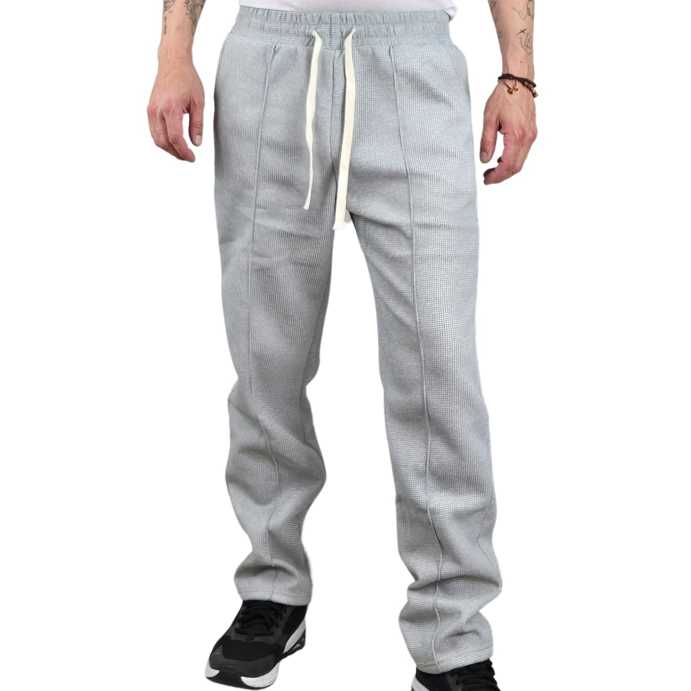 PANTALON BUZO HOMBRE RECTO FORRO INTERIOR PIEL BOLSILLOS 7121 - 2