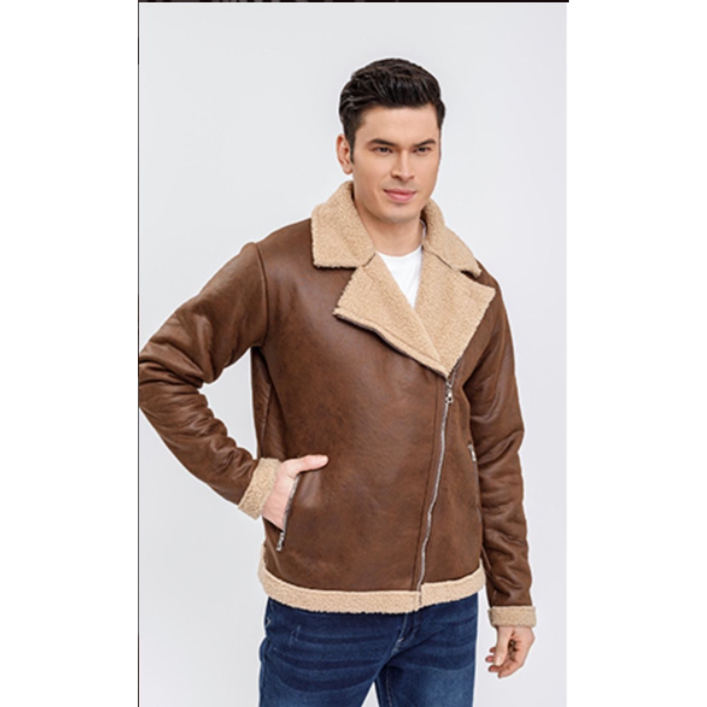CHAQUETA PILOTO HOMBRE CHIPORRO CIERRES TENDENCIA 7583 - 1