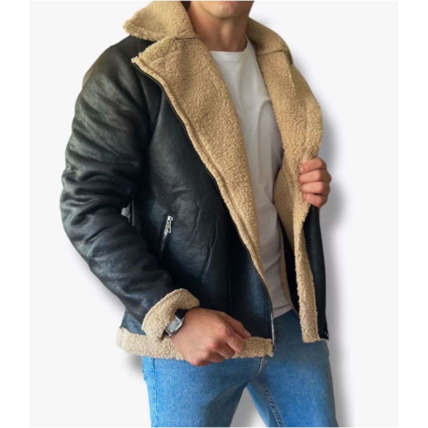 CHAQUETA PILOTO HOMBRE CHIPORRO CIERRES TENDENCIA 7583 - 2