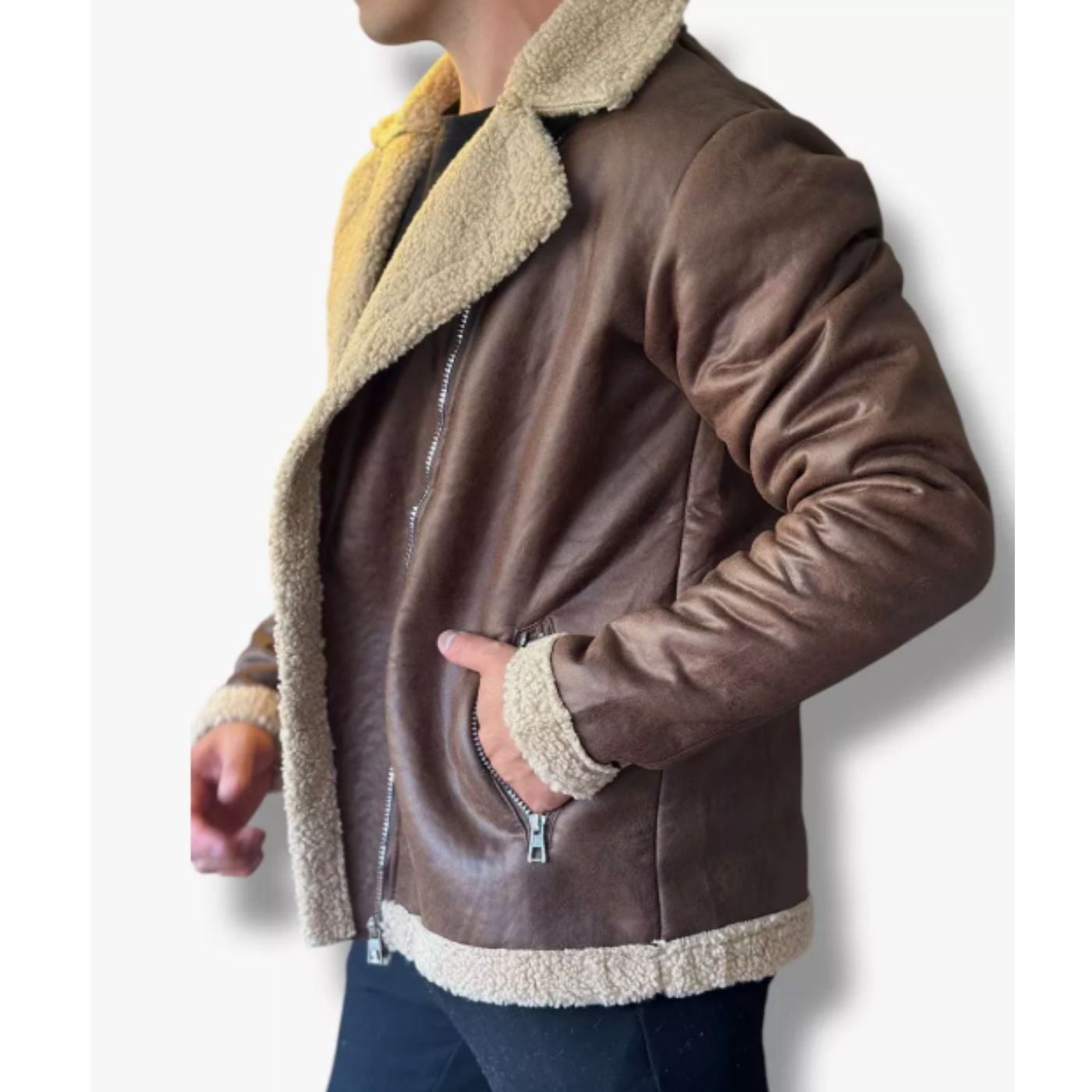 CHAQUETA PILOTO HOMBRE CHIPORRO CIERRES TENDENCIA 7583 - 2