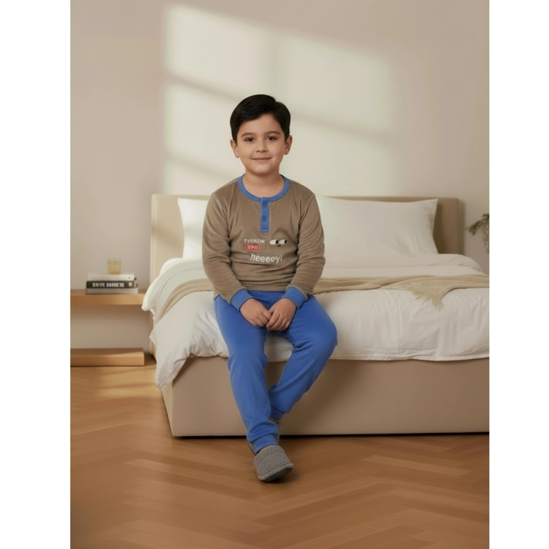PIJAMA MICROPOLAR NIÑOS DISEÑOS Y COLORES 429 - 2