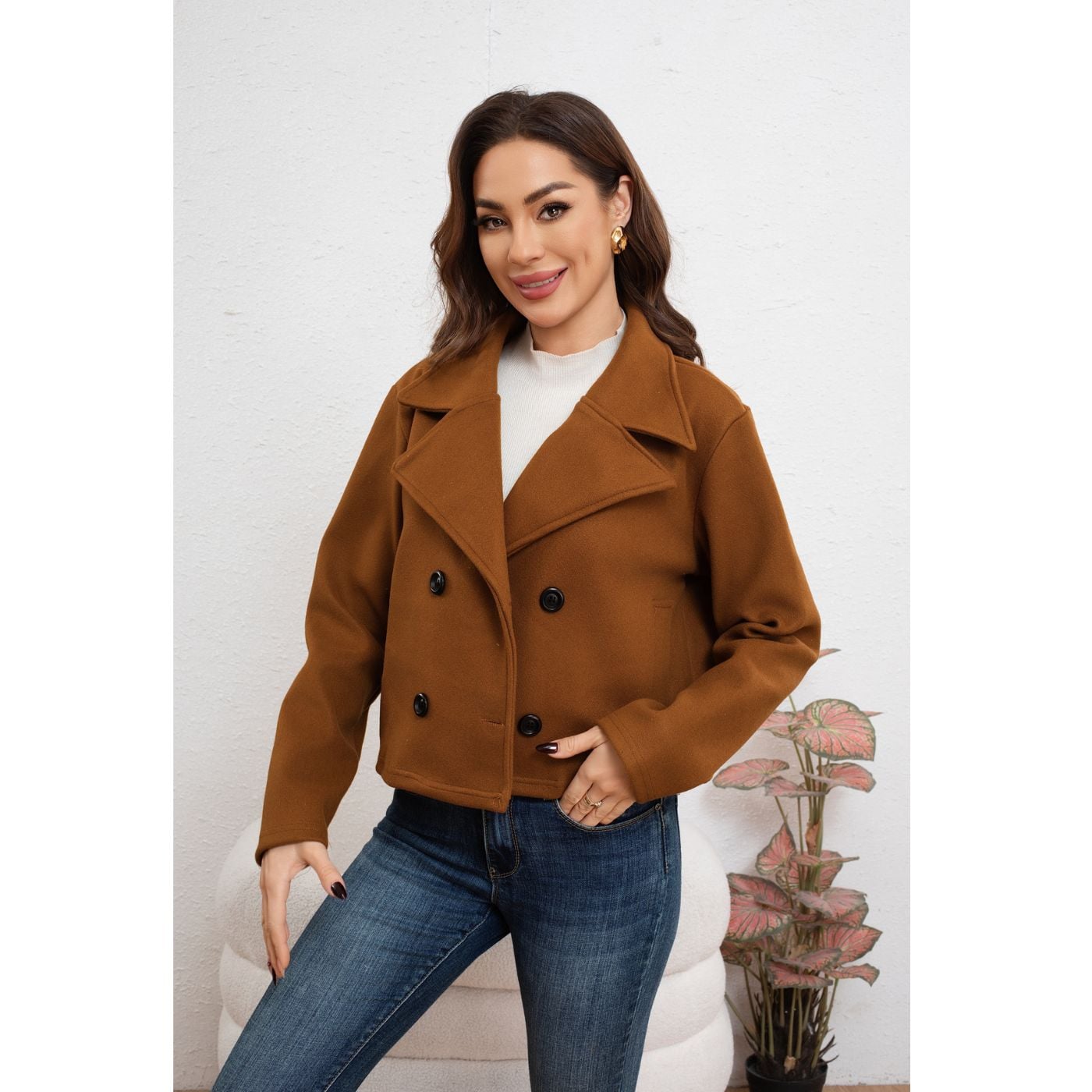 CHAQUETA CORTA MUJER FORMAL OTOÑO INVIERNO 7574 - 1