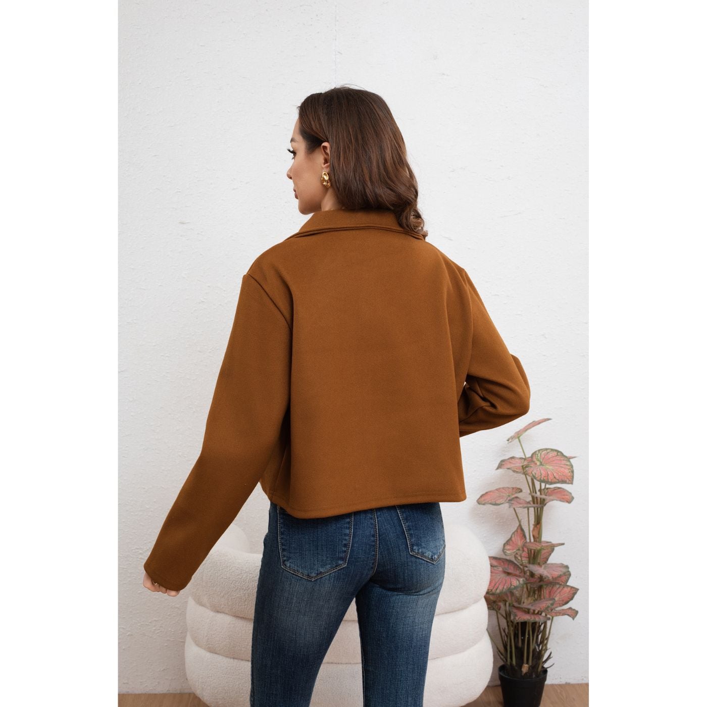 CHAQUETA CORTA MUJER FORMAL OTOÑO INVIERNO 7574 - 4