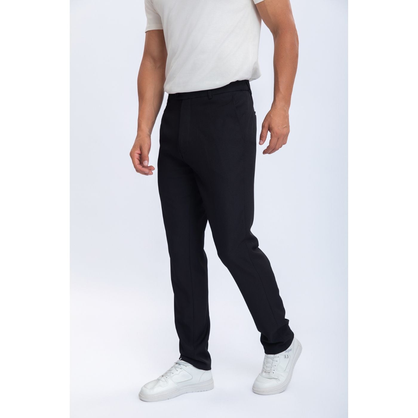 PANTALON DE VESTIR CLASICO HOMBRE FORMAL RECTO 6005 - 2