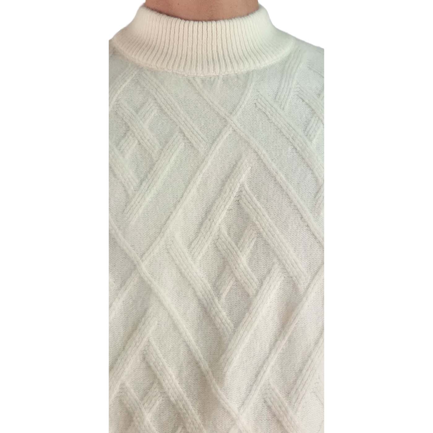 SWEATER TEJIDO HOMBRE ALGODON CUELLO REDONDO TEXTURA COLORES 7186 - 5