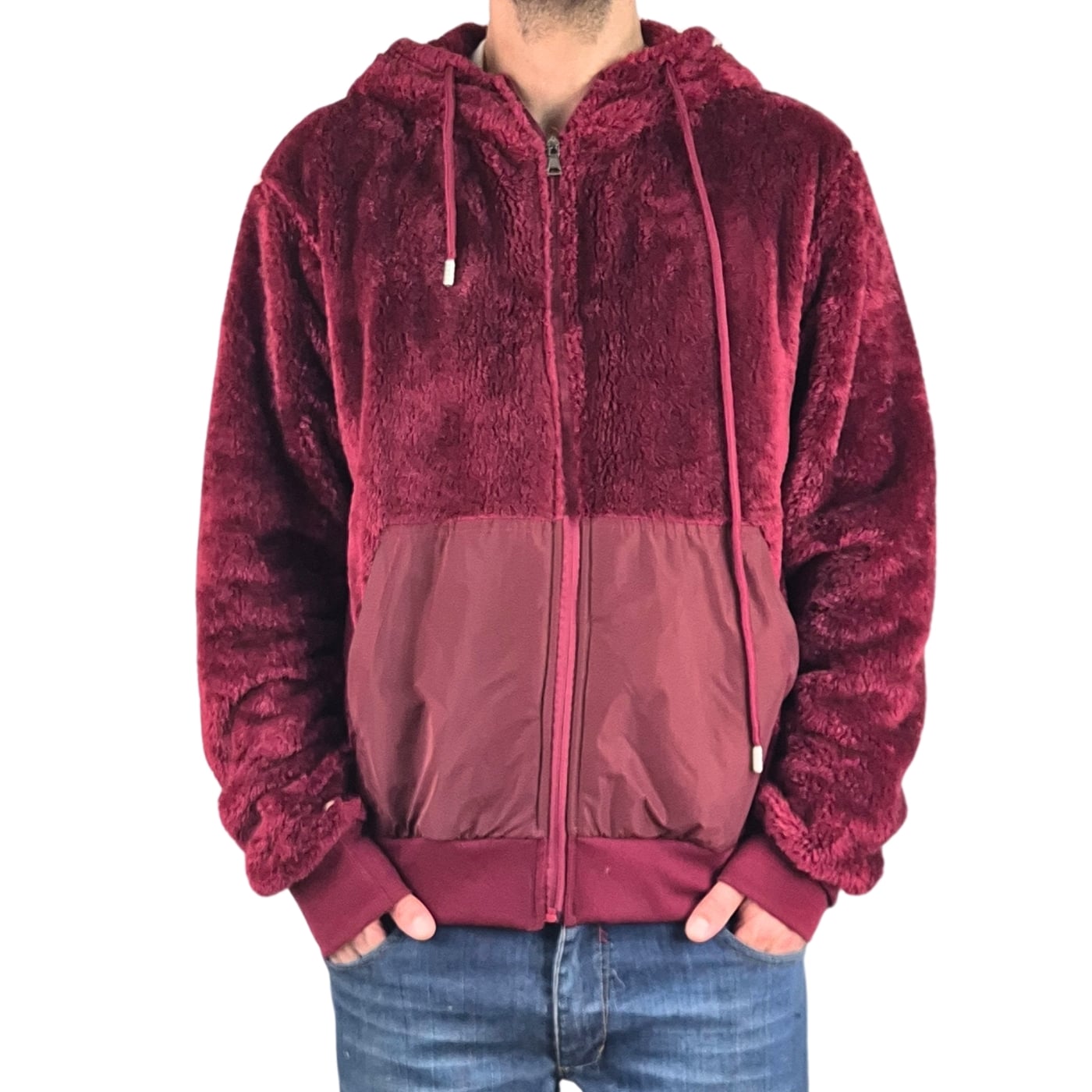 POLERÓN PELUDO HOMBRE PREMIUM CON CIERRE 0255 - 2