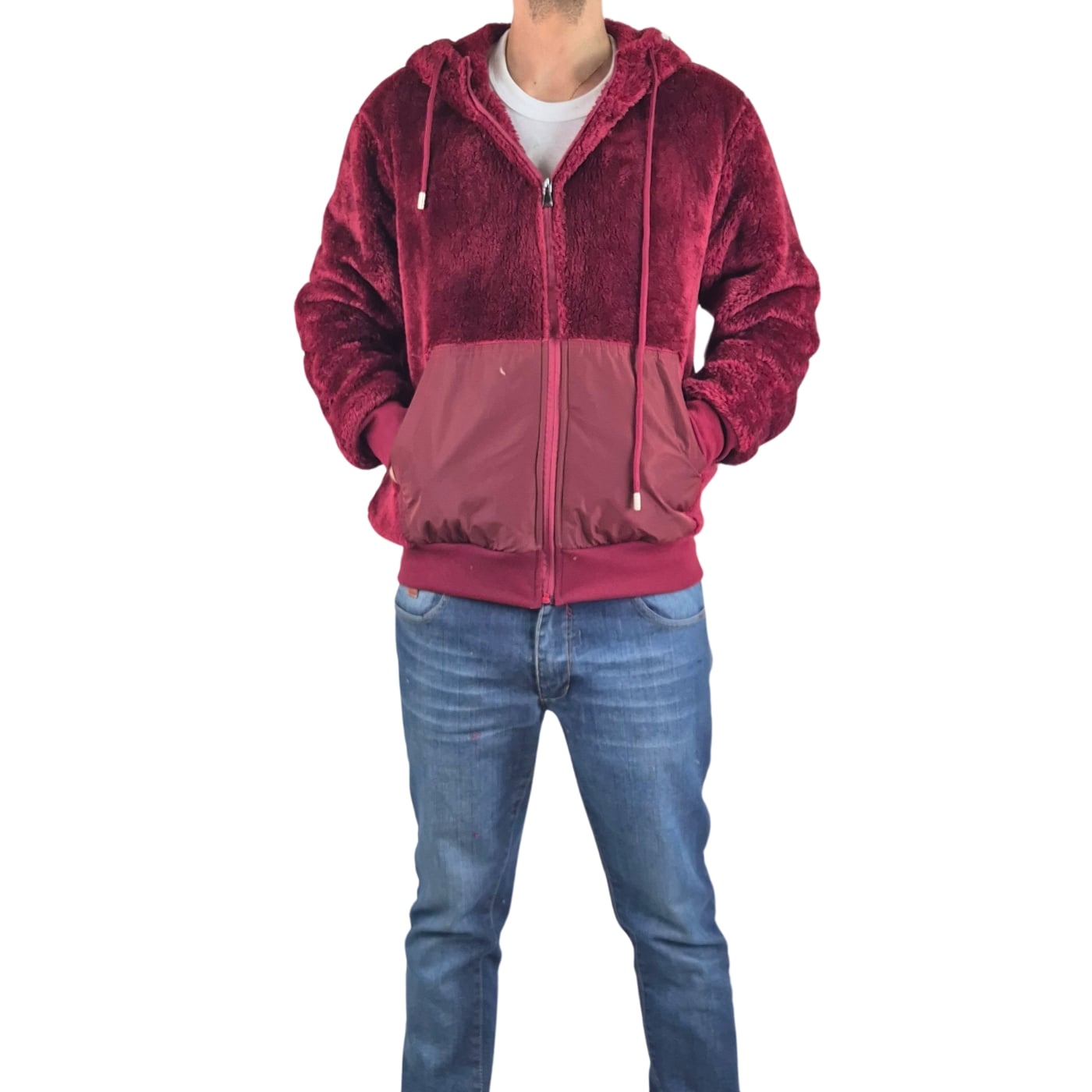 POLERÓN PELUDO HOMBRE PREMIUM CON CIERRE 0255 - 3