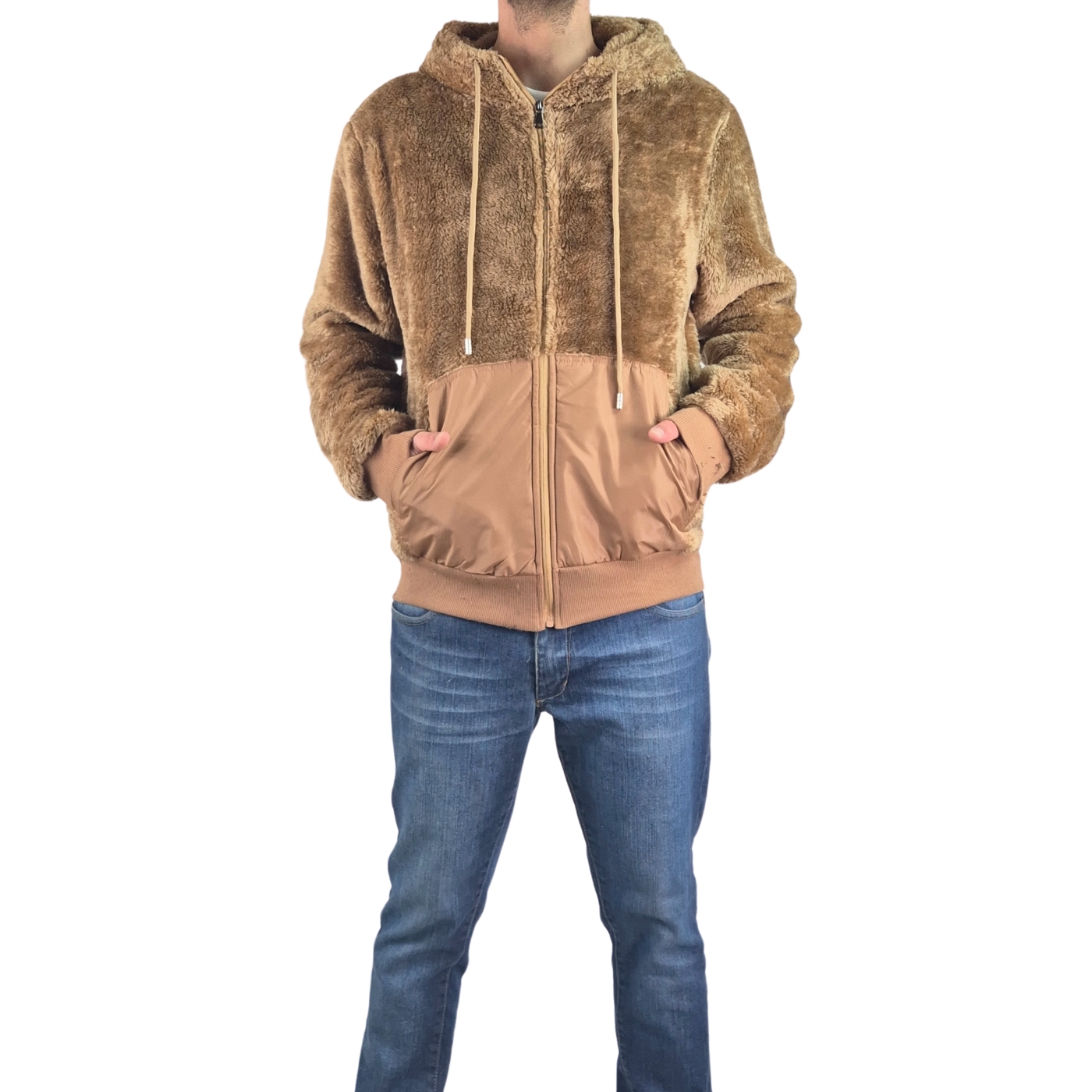 POLERÓN PELUDO HOMBRE PREMIUM CON CIERRE 0255 - 4