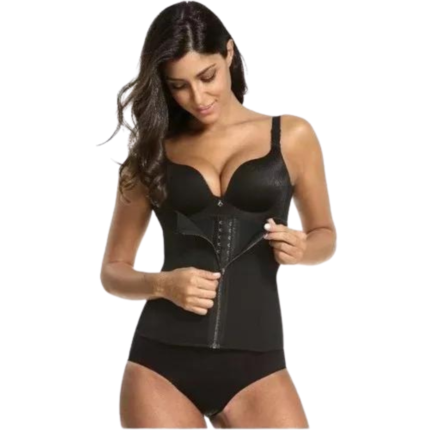 FAJA CORSET MODELADORA CINTURA BODY SHAPER GANCHOS 199 - 2