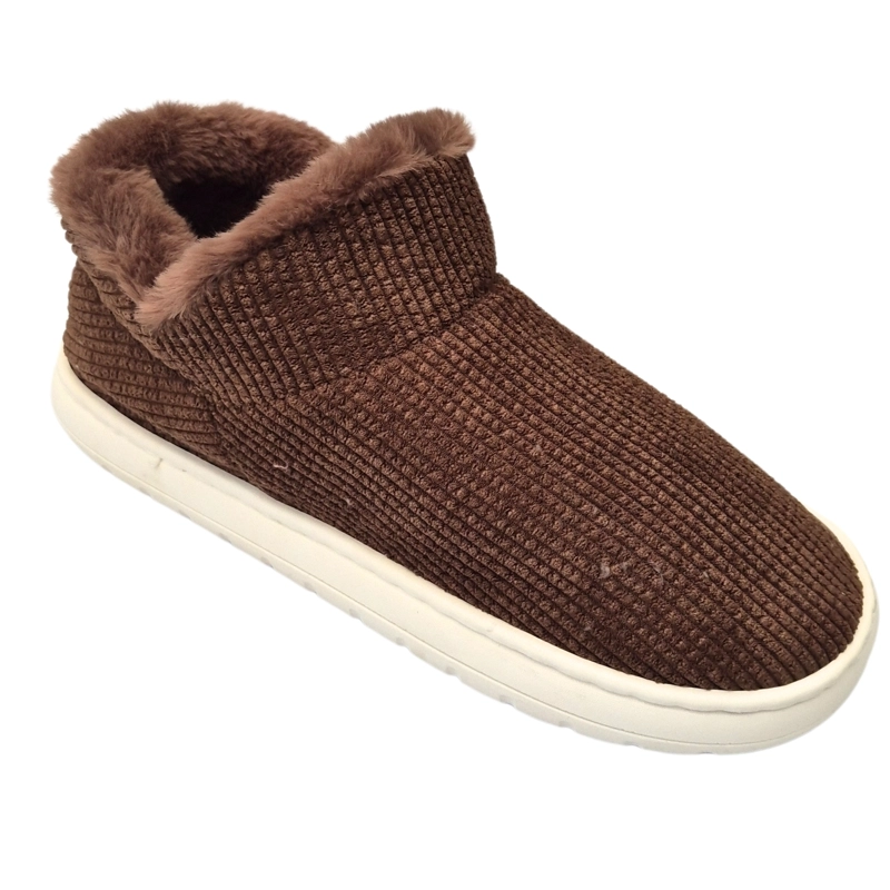PANTUFLA TIPO BOTÍN UNISEX FORRO PIEL SUELA CONFORTABLE 2024-16 - 1