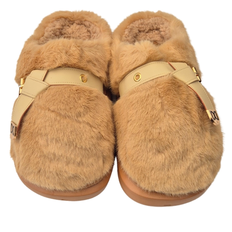 PANTUFLAS MUJER APLICACION CINTURON SUELA CONFORTABLE 2024-18 - 1