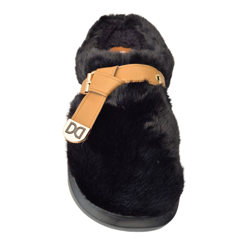 PANTUFLAS MUJER APLICACION CINTURON SUELA CONFORTABLE 2024-18 - 2