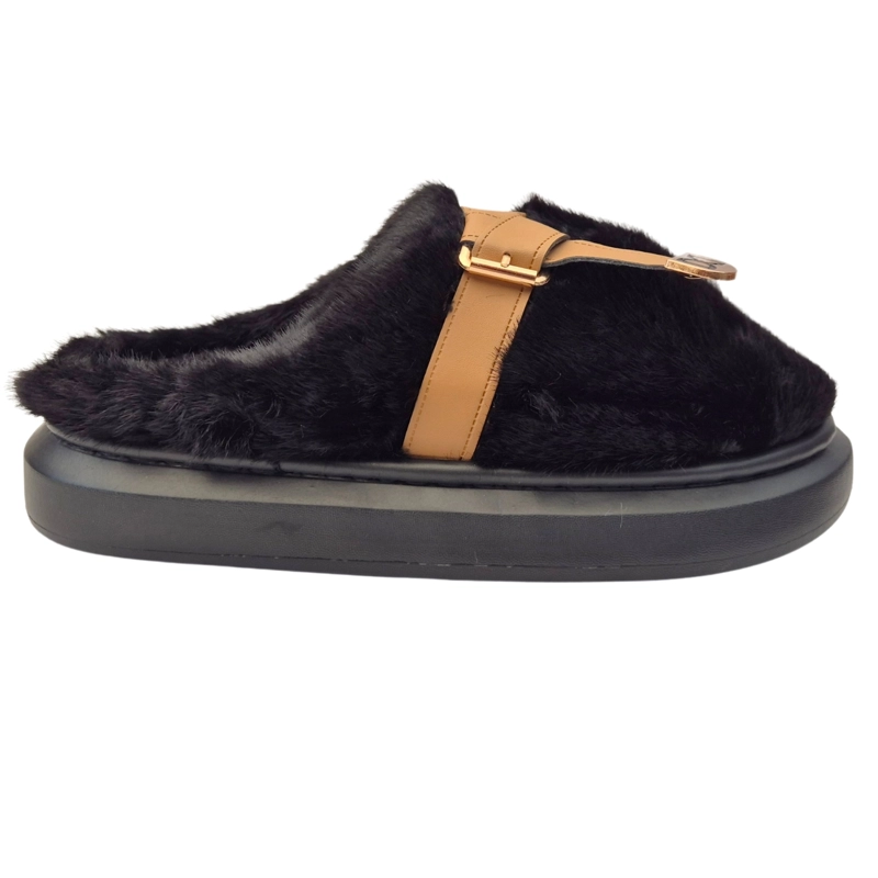 PANTUFLAS MUJER APLICACION CINTURON SUELA CONFORTABLE 2024-18 - 3