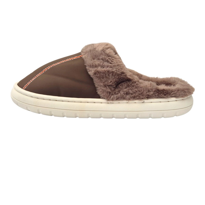 PANTUFLA DESCANSO HOMBRE TIPO ECO CUERO SUELA CONFORTABLE 2024-15 - 3