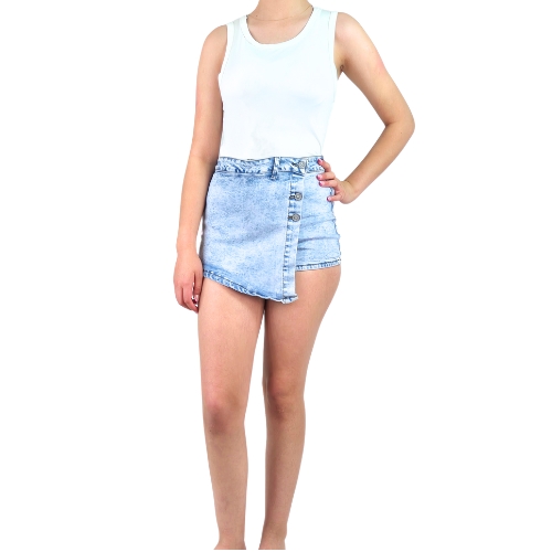 BODY MUJER ACANALADO MODELO MUSCULOSA 068 - 1