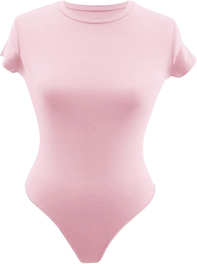 BODY BAMBU MUJER AJUSTABLE MANGA CORTA ELASTICADO COLORES 711 - 4