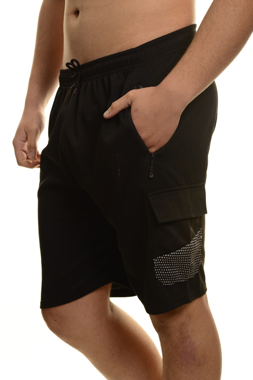 SHORT DEPORTIVO CARGO HOMBRE BOLSILLOS CIERRE 7006 - 4