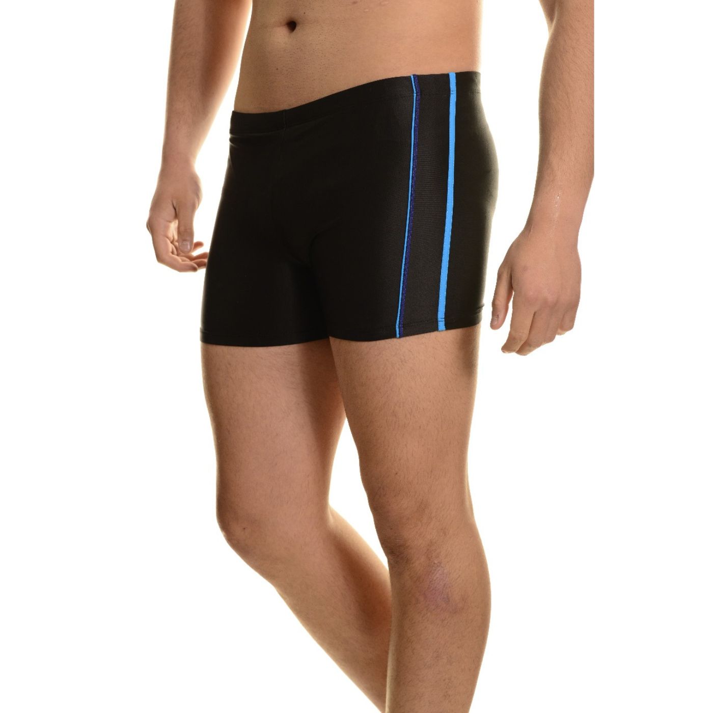 TRAJE DE BAÑO LYCRA HOMBRE DEPORTIVO NATACION AJUSTADO BRASIL 8336 - 1