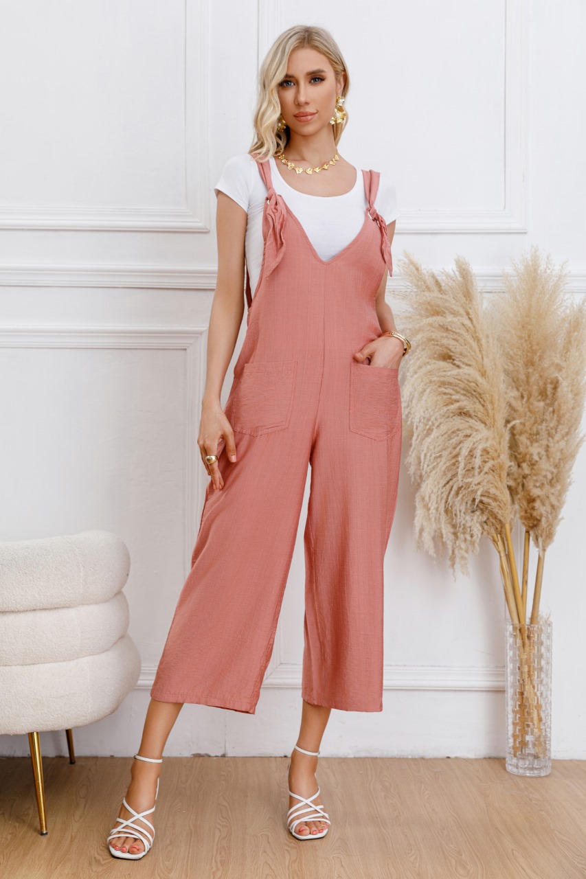 ENTERITO MUJER JARDINERA MIDI PRIMAVERA VERANO TIRANTES 3325 - 2