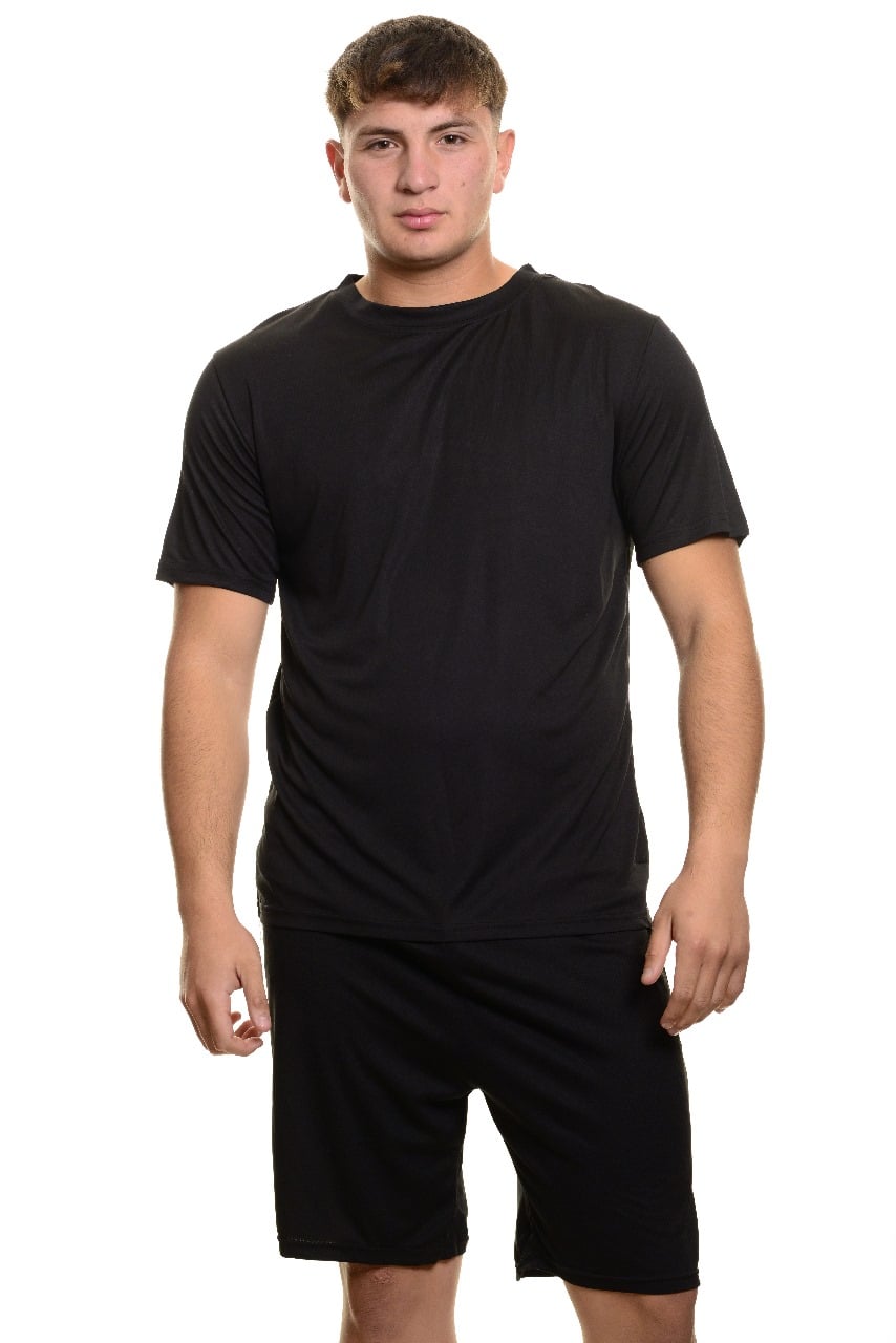 CONJUNTO DEPORTIVO HOMBRE EQUIPOS SHORT Y POLERA COLORES 7527 - 1
