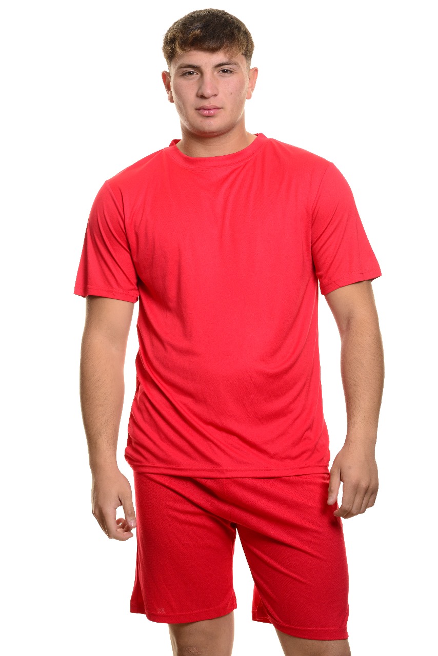 CONJUNTO DEPORTIVO HOMBRE EQUIPOS SHORT Y POLERA COLORES 7527 - 1