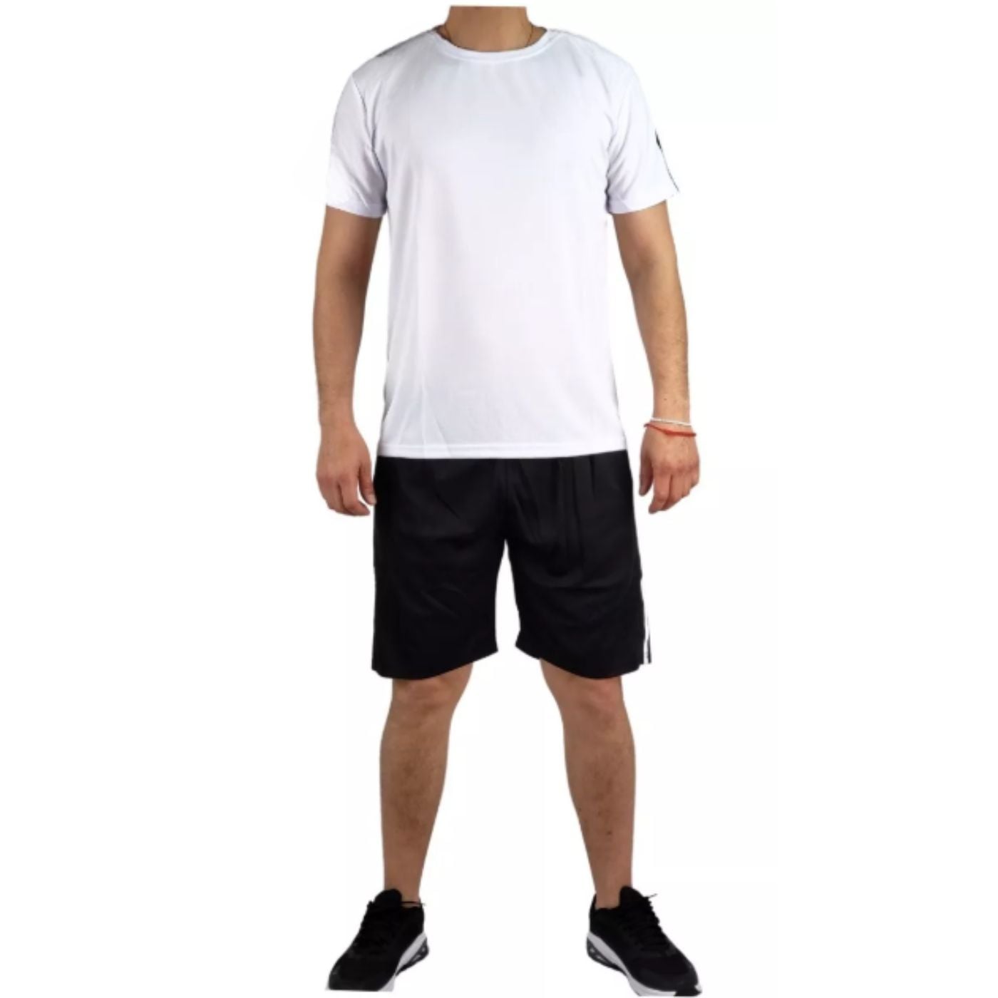 CONJUNTO DEPORTIVO HOMBRE EQUIPOS SHORT Y POLERA COLORES 7527 - 1