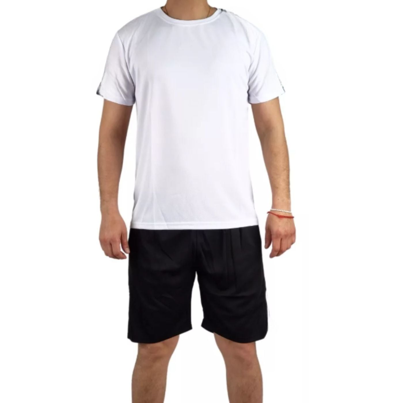 CONJUNTO DEPORTIVO HOMBRE EQUIPOS SHORT Y POLERA COLORES 7527 - 2