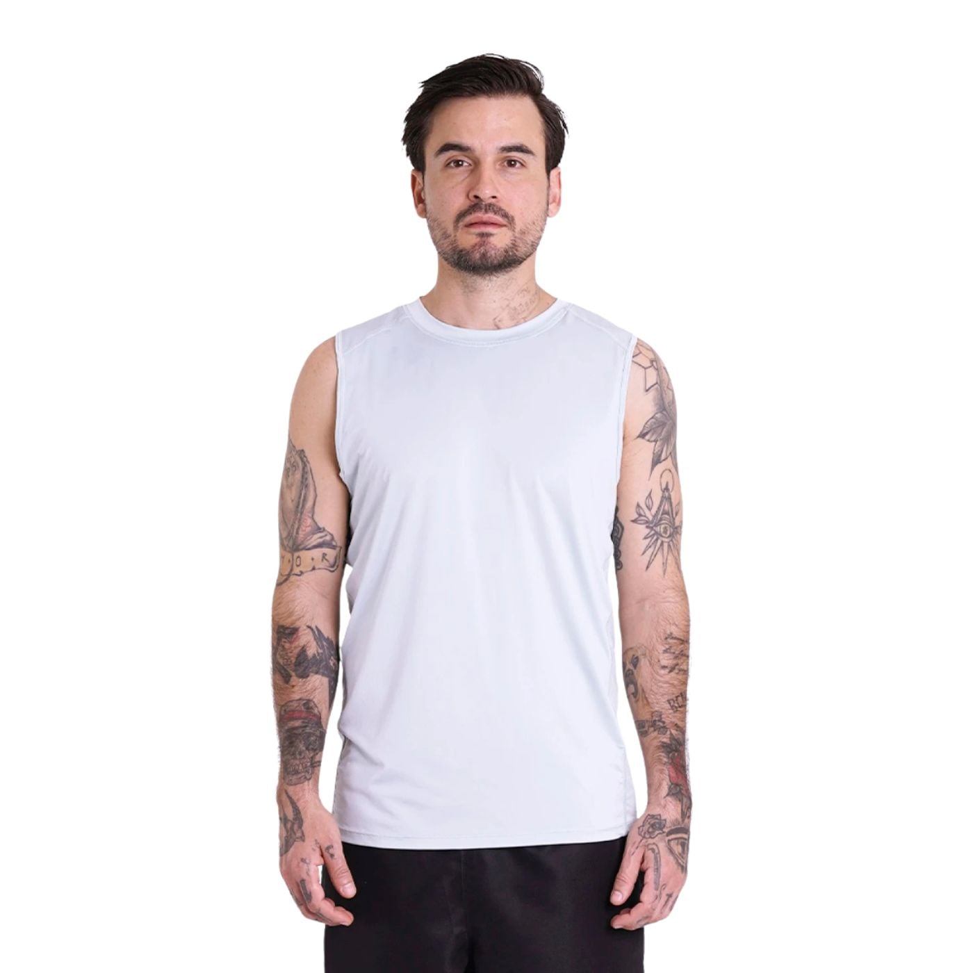 CONJUNTO DEPORTIVO HOMBRE EQUIPOS SHORT Y POLERA MUSCULOSA 7529 - 3