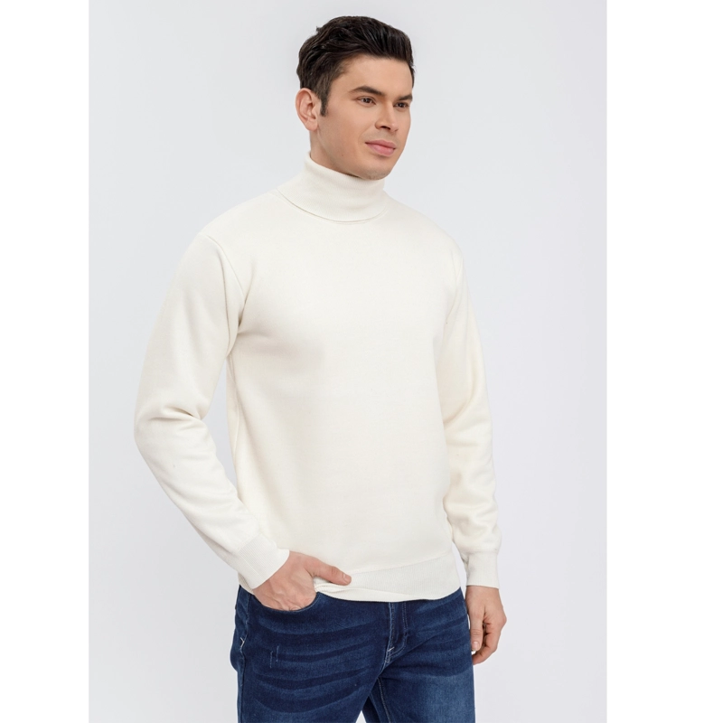 SWEATER TEJIDO FRISADO HOMBRE CUELLO SUBIDO EXCELENTE CALIDAD 7191 - 2