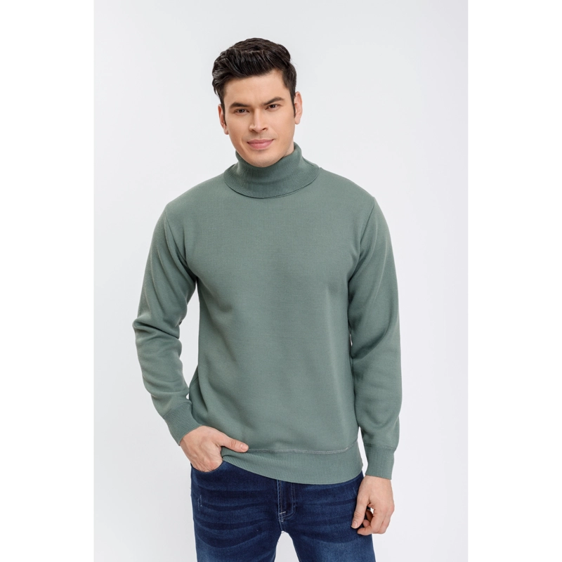 SWEATER TEJIDO FRISADO HOMBRE CUELLO SUBIDO EXCELENTE CALIDAD 7191 - 2