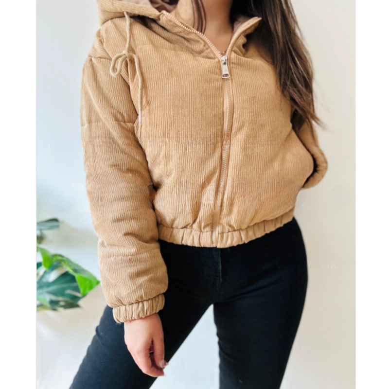 CHAQUETA MUJER PUFFA INVIERNO EXCELENTE CALIDAD TIPO COTELE 6094 - 1
