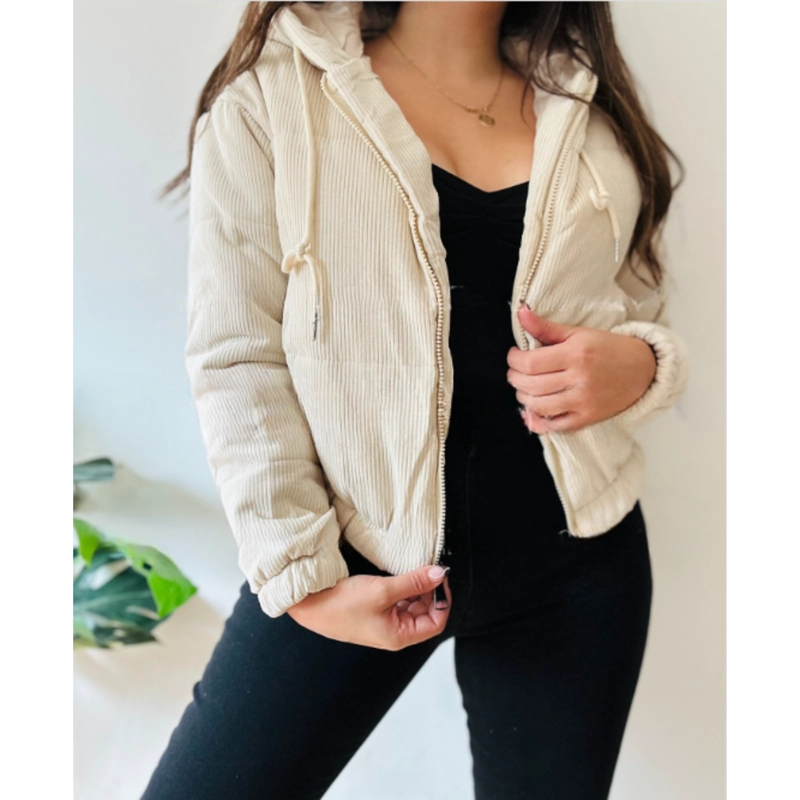 CHAQUETA MUJER PUFFA INVIERNO EXCELENTE CALIDAD TIPO COTELE 6094 - 1